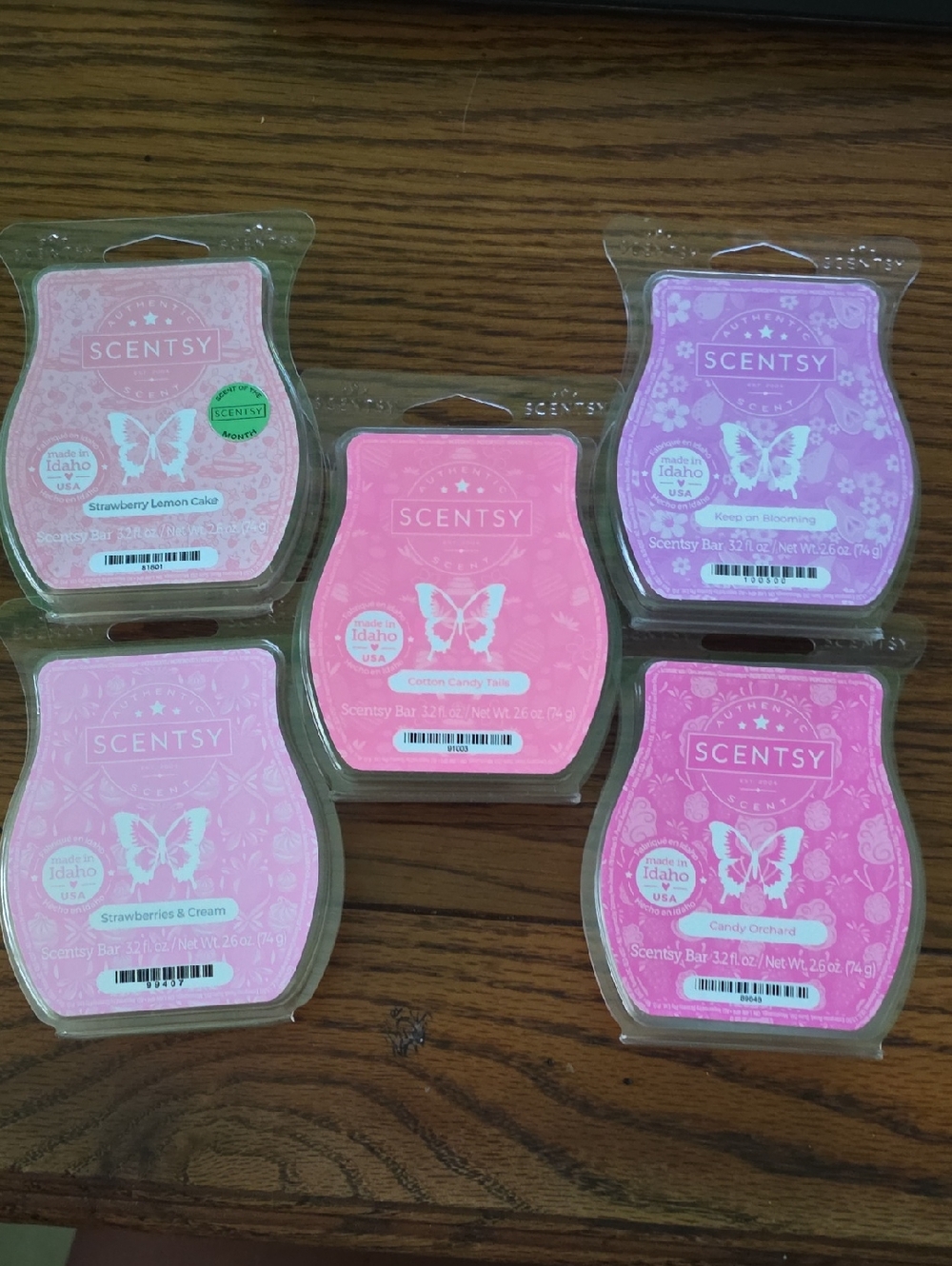 NEW Scentsy Wax Bar Set Bundle